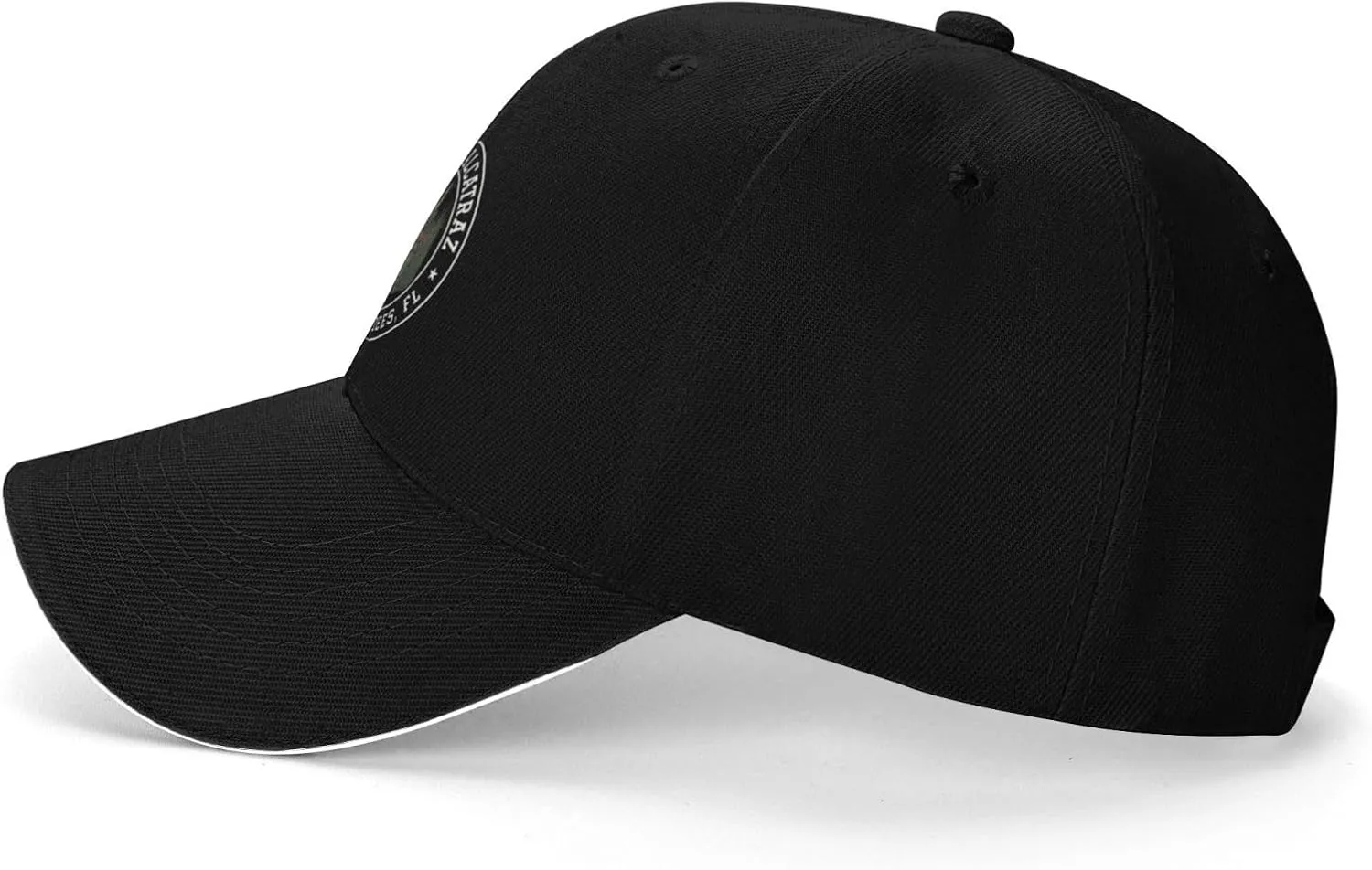 Alligator Alcatraz Hat for Men Baseball Caps Trendy Washed Running Hats Breathable