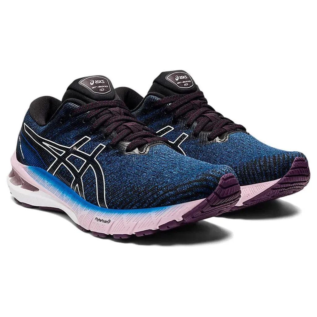 Asics GT 2000 10 Women's Lake Drive/white Wide Fit (D)