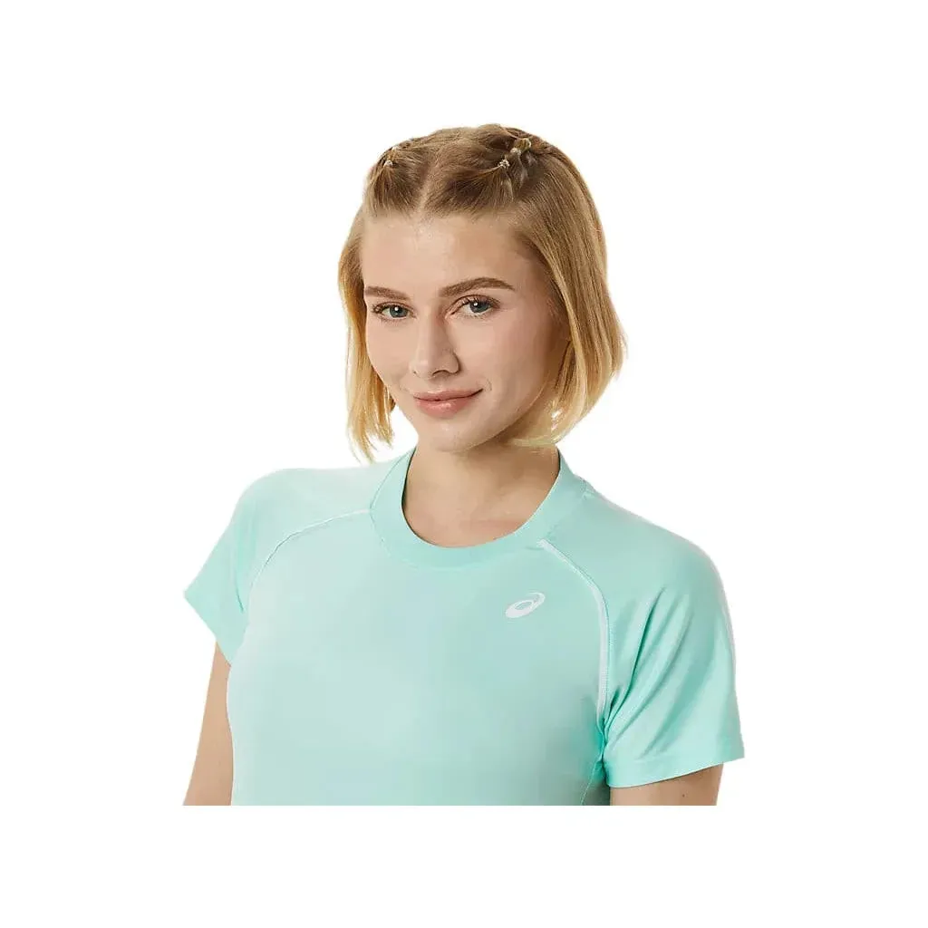 Asics Women's Court Piping Short Sleeve Tee