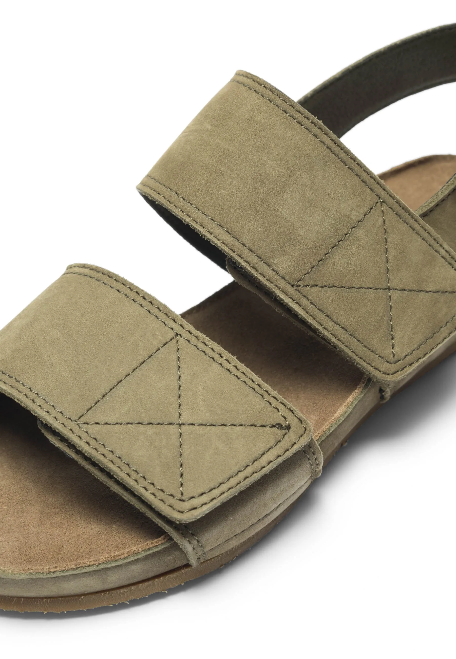 CASAVA Velcro Sandal Nubuck