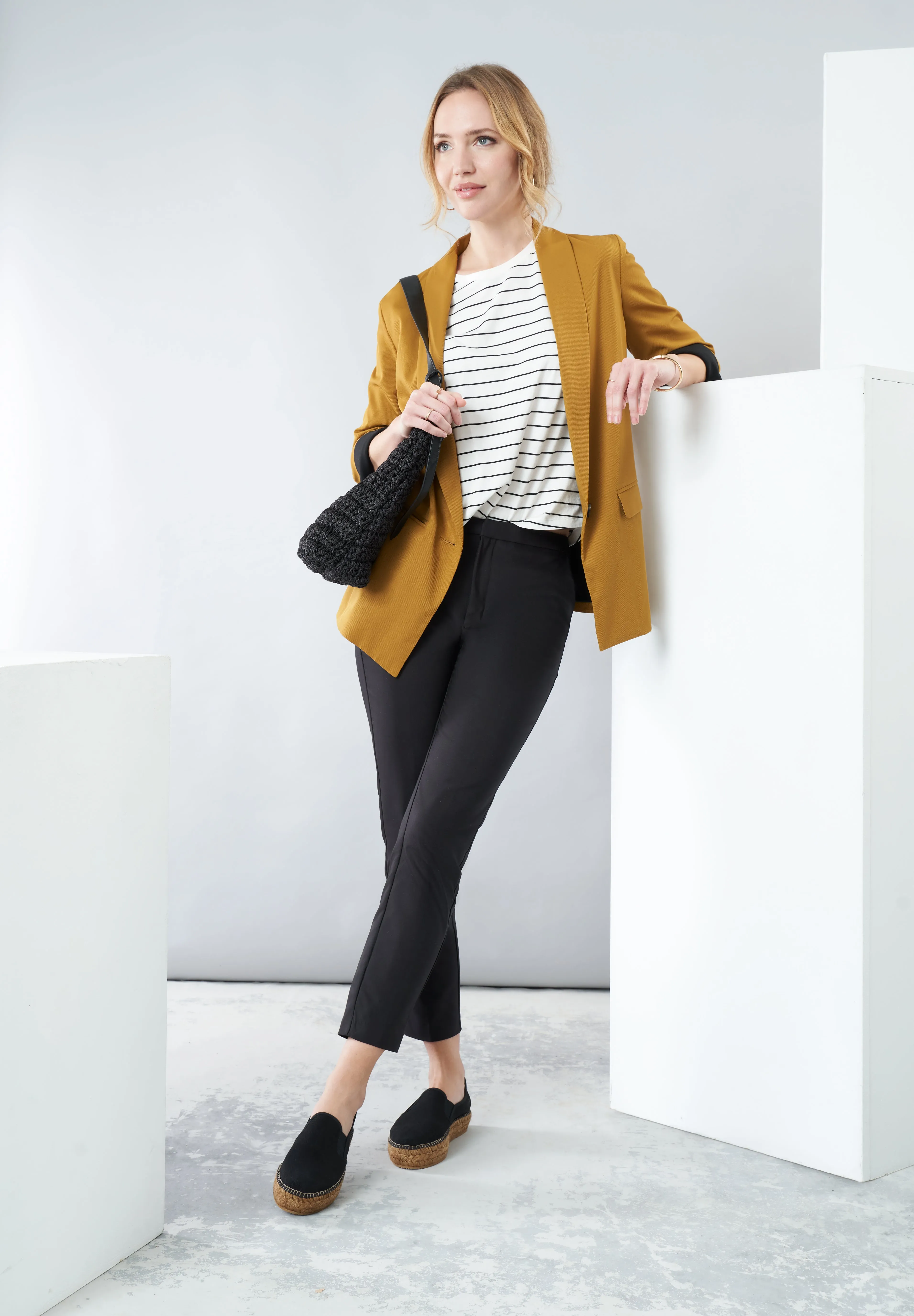 Castell Canvas Espadrille Platforms by Viscata