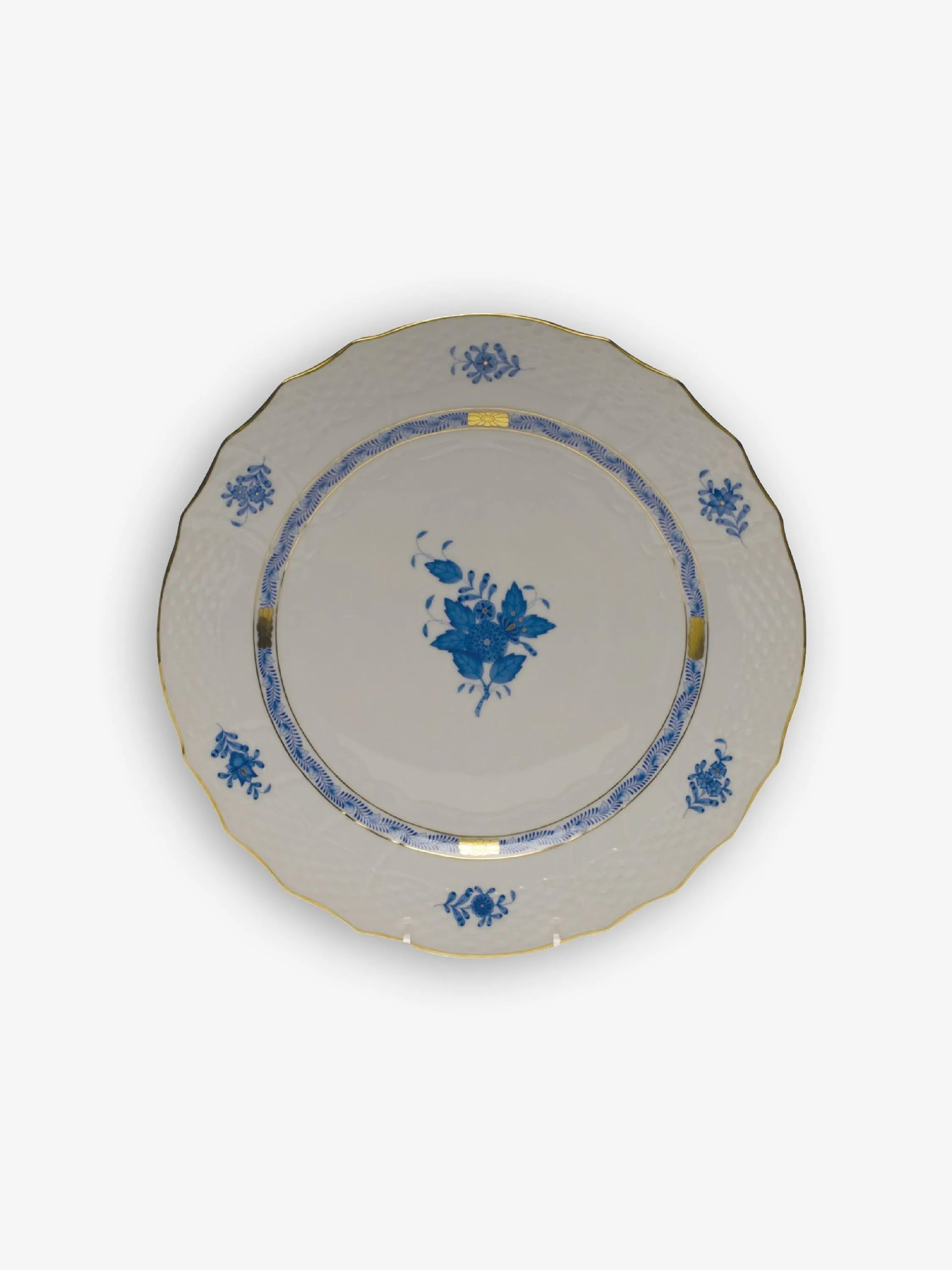 Chinese Bouquet 11" American Dinner Plate by Herend