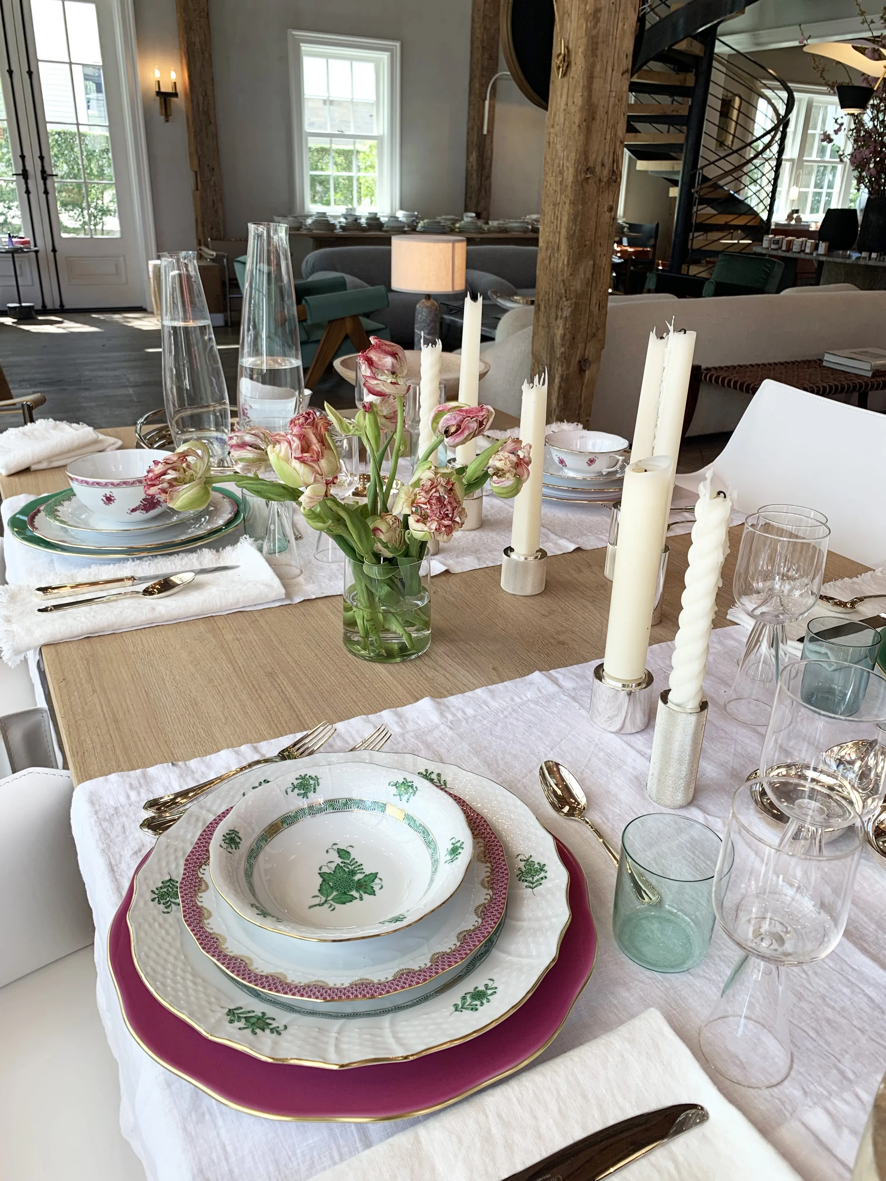 Chinese Bouquet 11" American Dinner Plate by Herend
