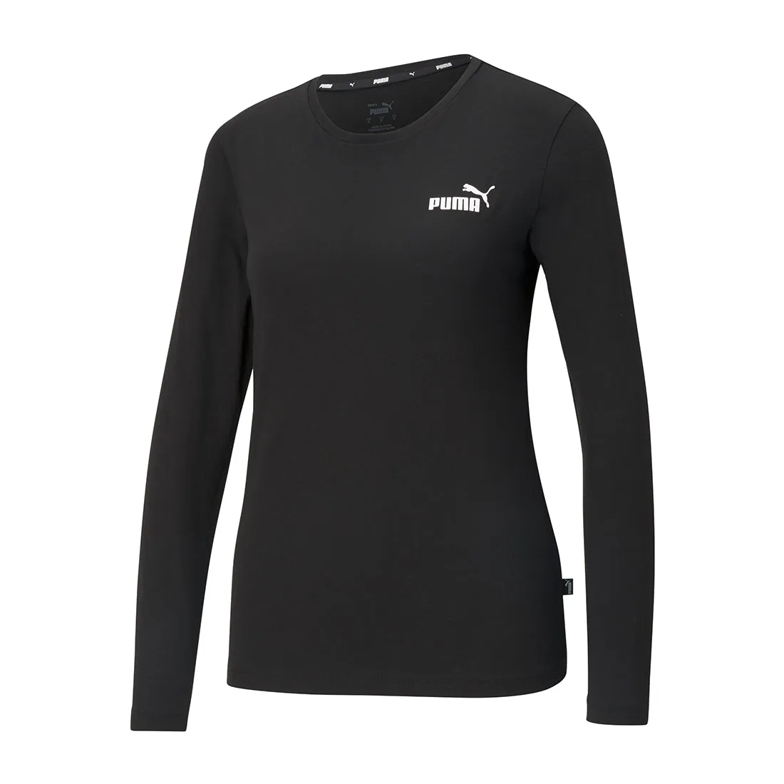 Essential Long Sleeve Tee BLACK