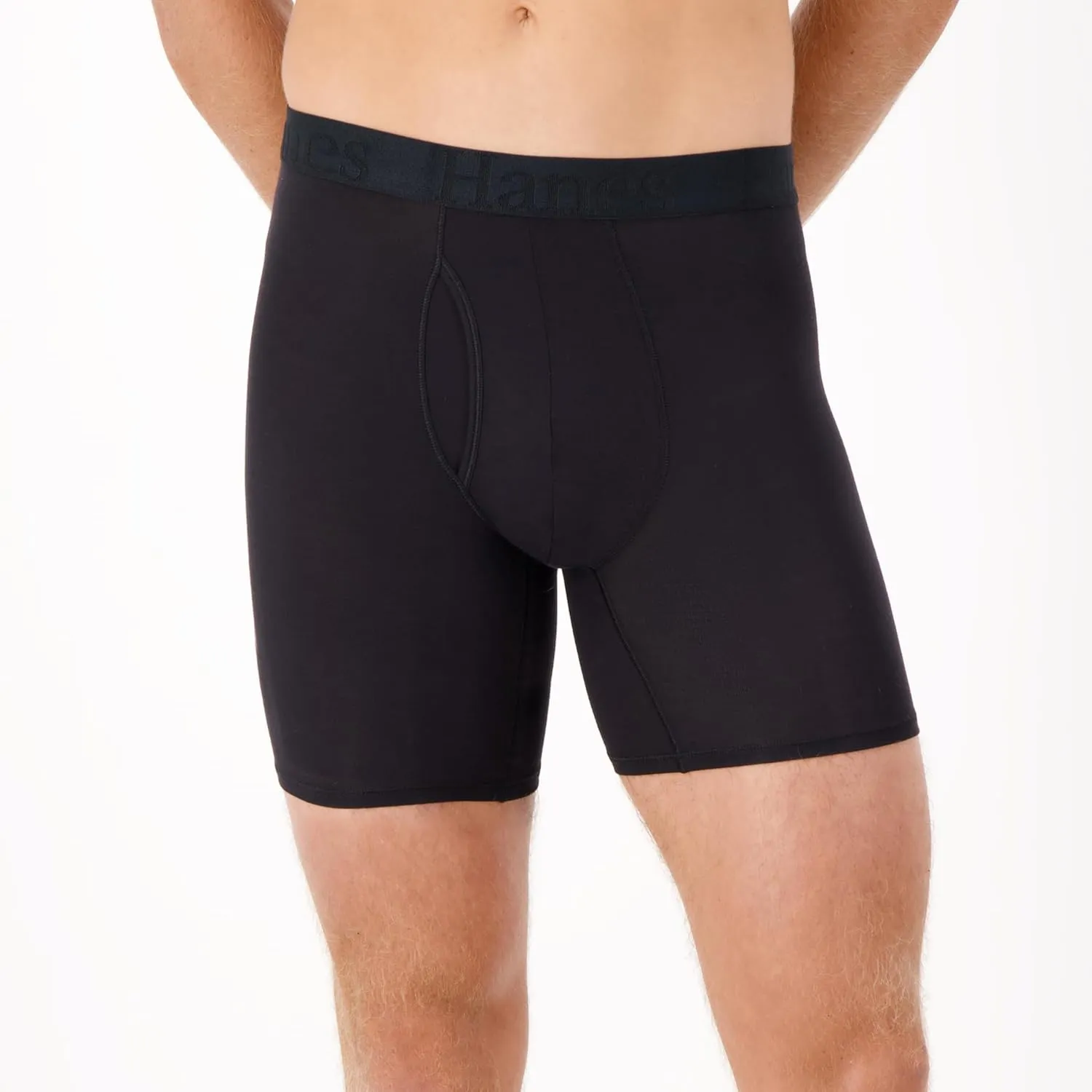 Hanes Men's Supersoft Underwear, Viscose from Bamboo, Trunks and Boxer Briefs