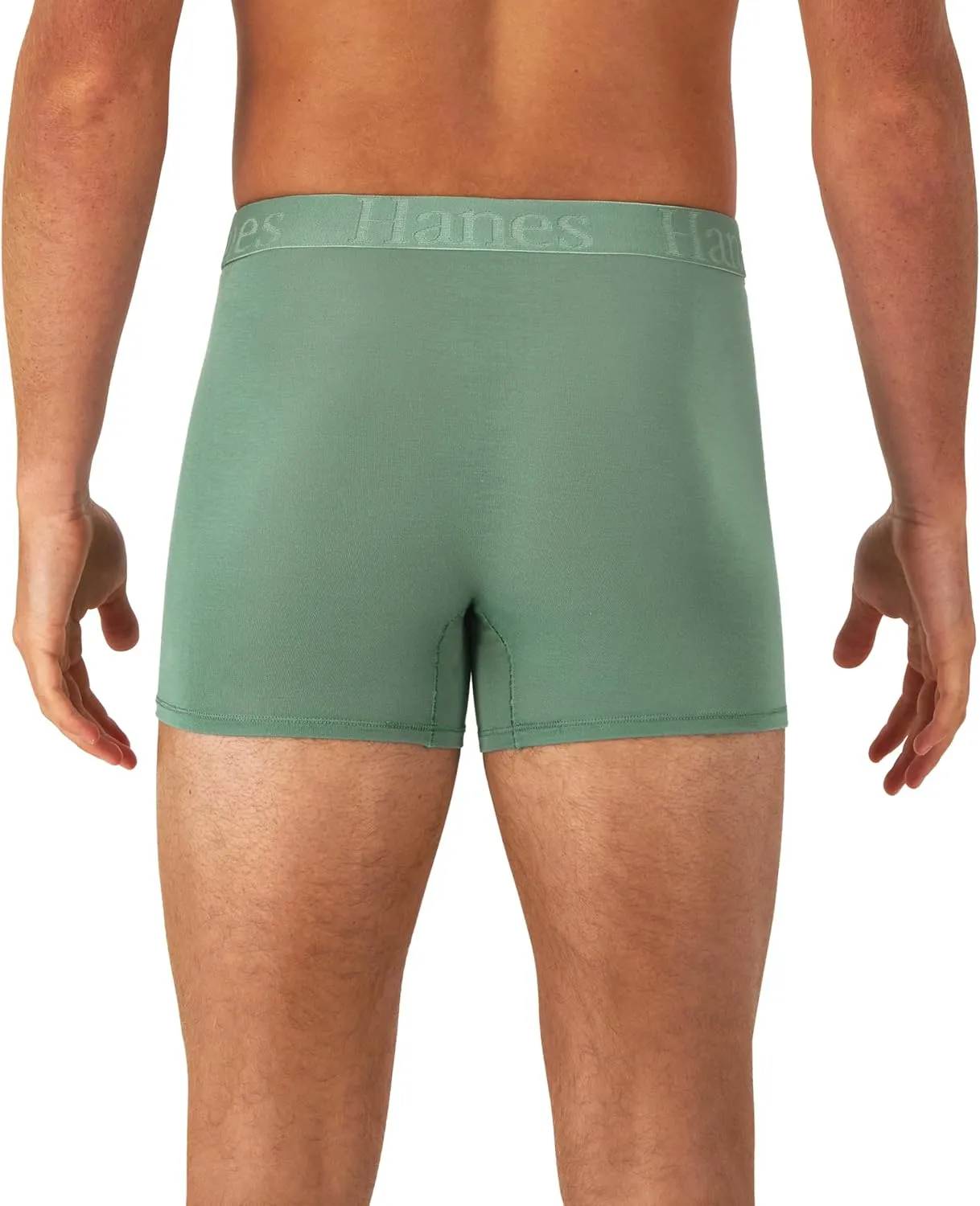 Hanes Men's Supersoft Underwear, Viscose from Bamboo, Trunks and Boxer Briefs