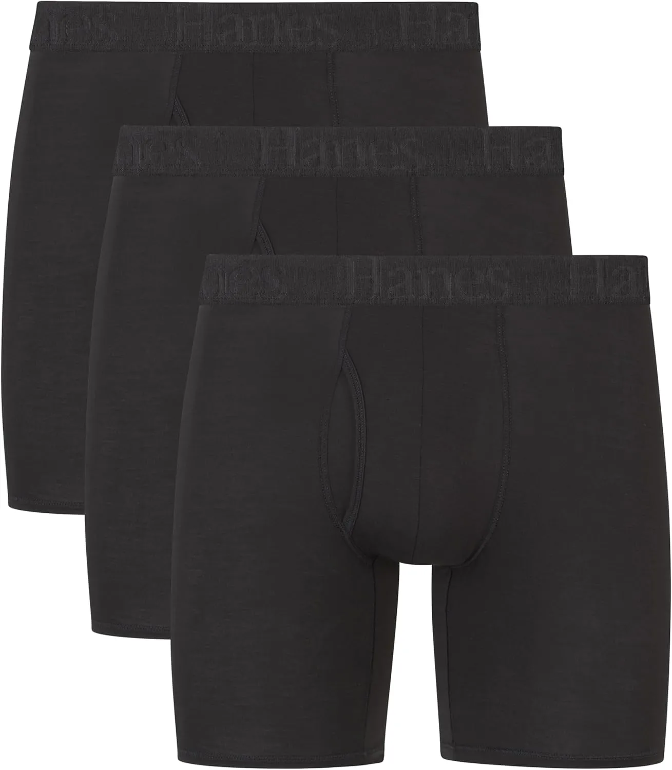 Hanes Men's Supersoft Underwear, Viscose from Bamboo, Trunks and Boxer Briefs
