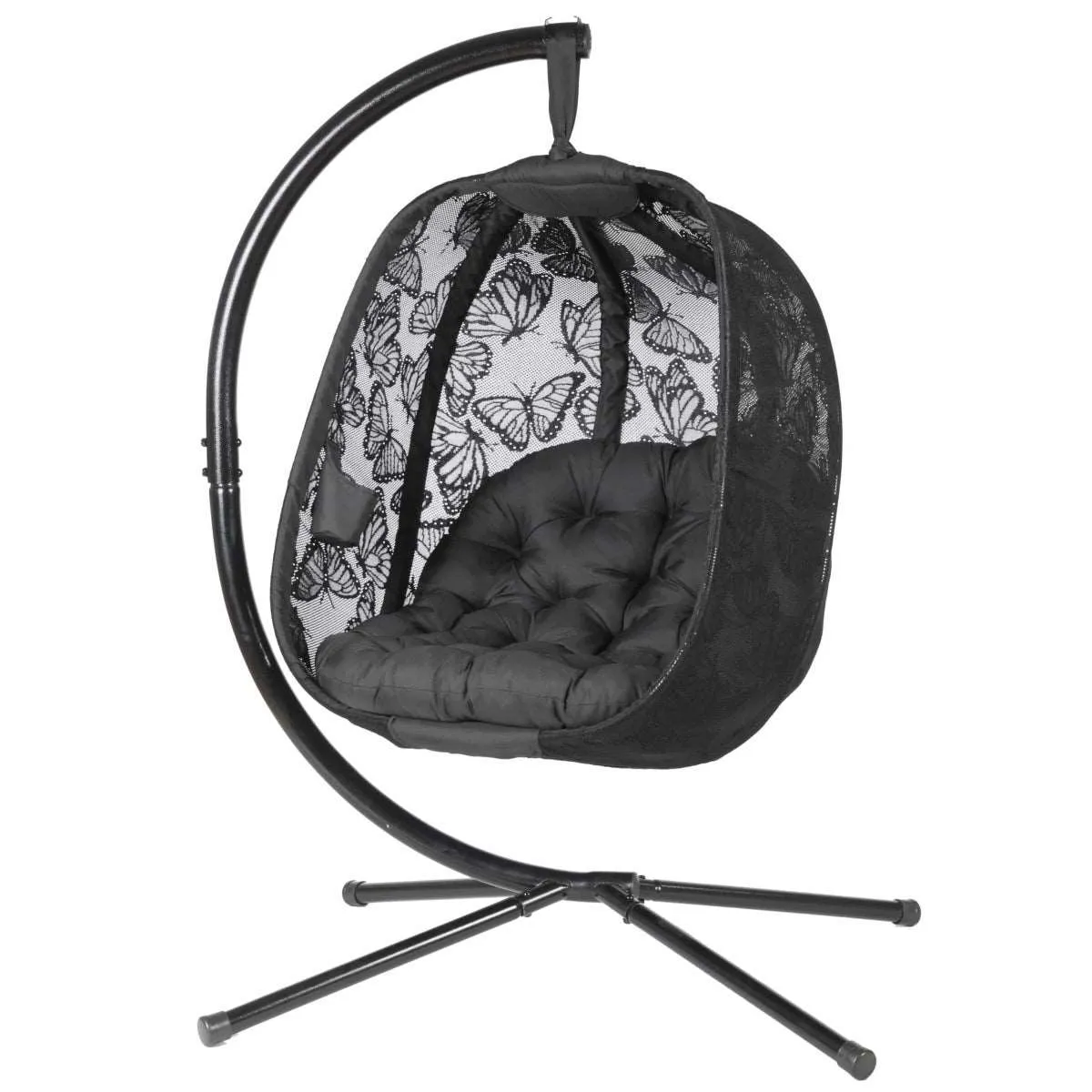 Hanging Egg Patio Chair, Black