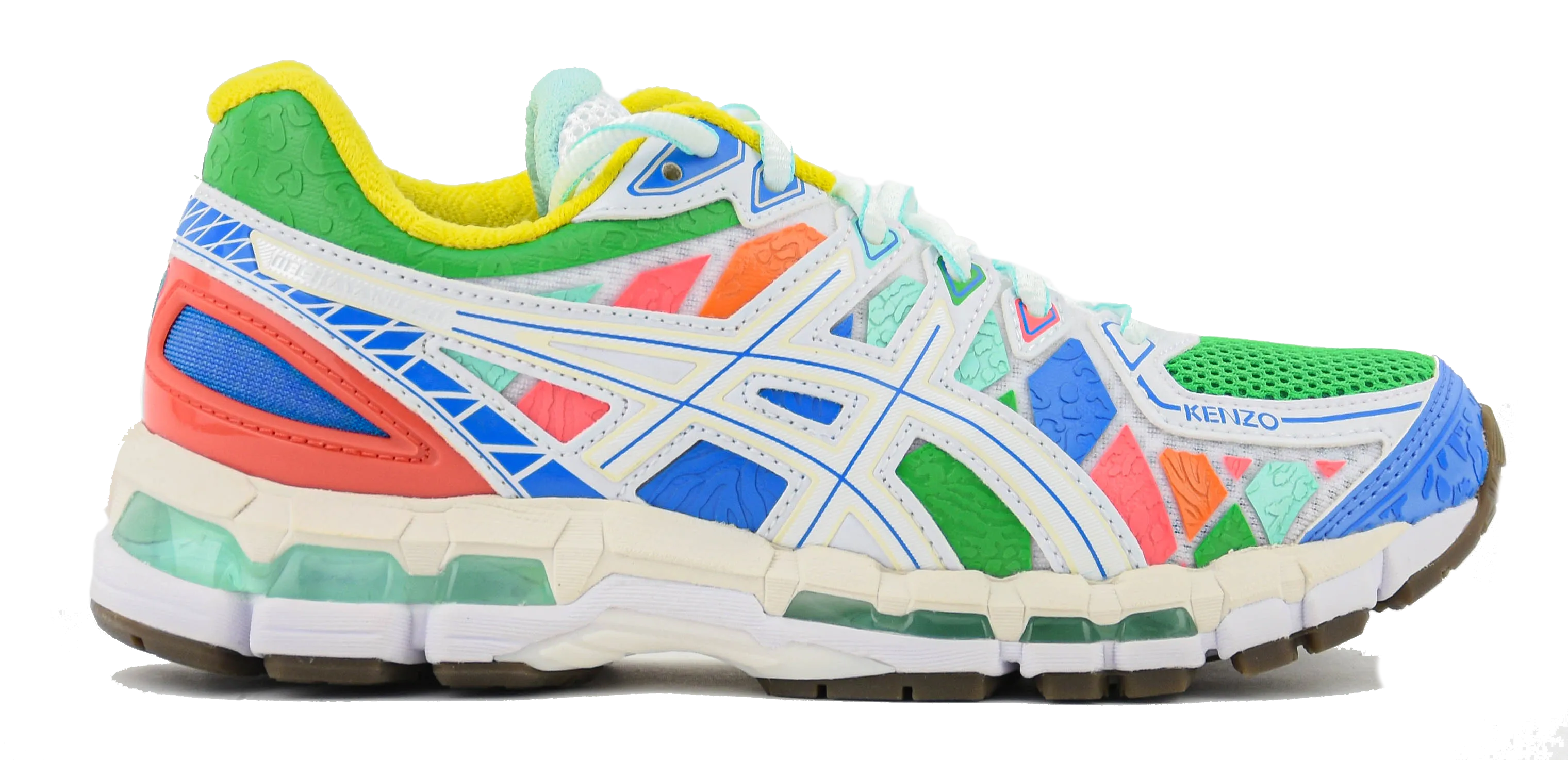 KENZO X ASICS GEL KAYANO 2.0 MULTI WHITE