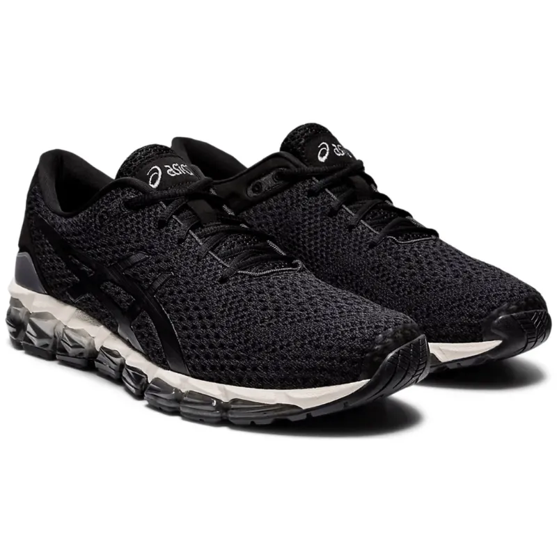 Mens Asics Gel Quantum 360 5 Knit "Black/Cream"