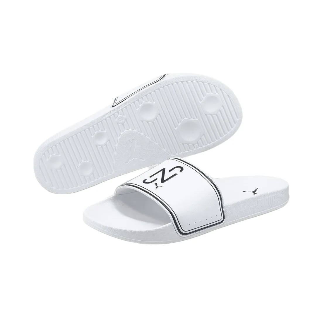 PUMA MEN NEYMAR JR LEADCAT SLIPPER WHITE