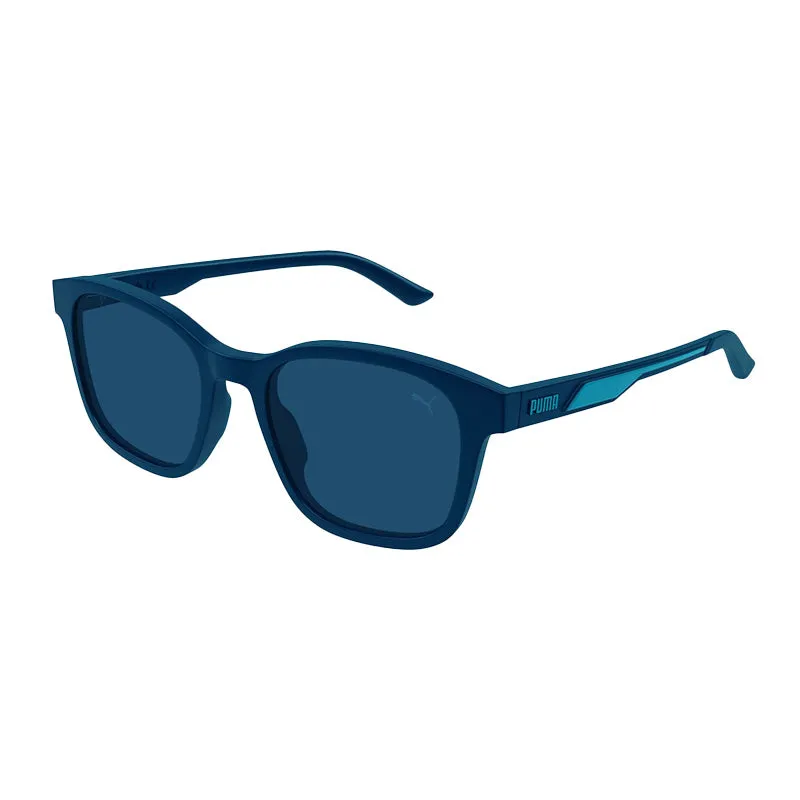 PUMA PU0385S Blue/Blue/Blue Sunglasses