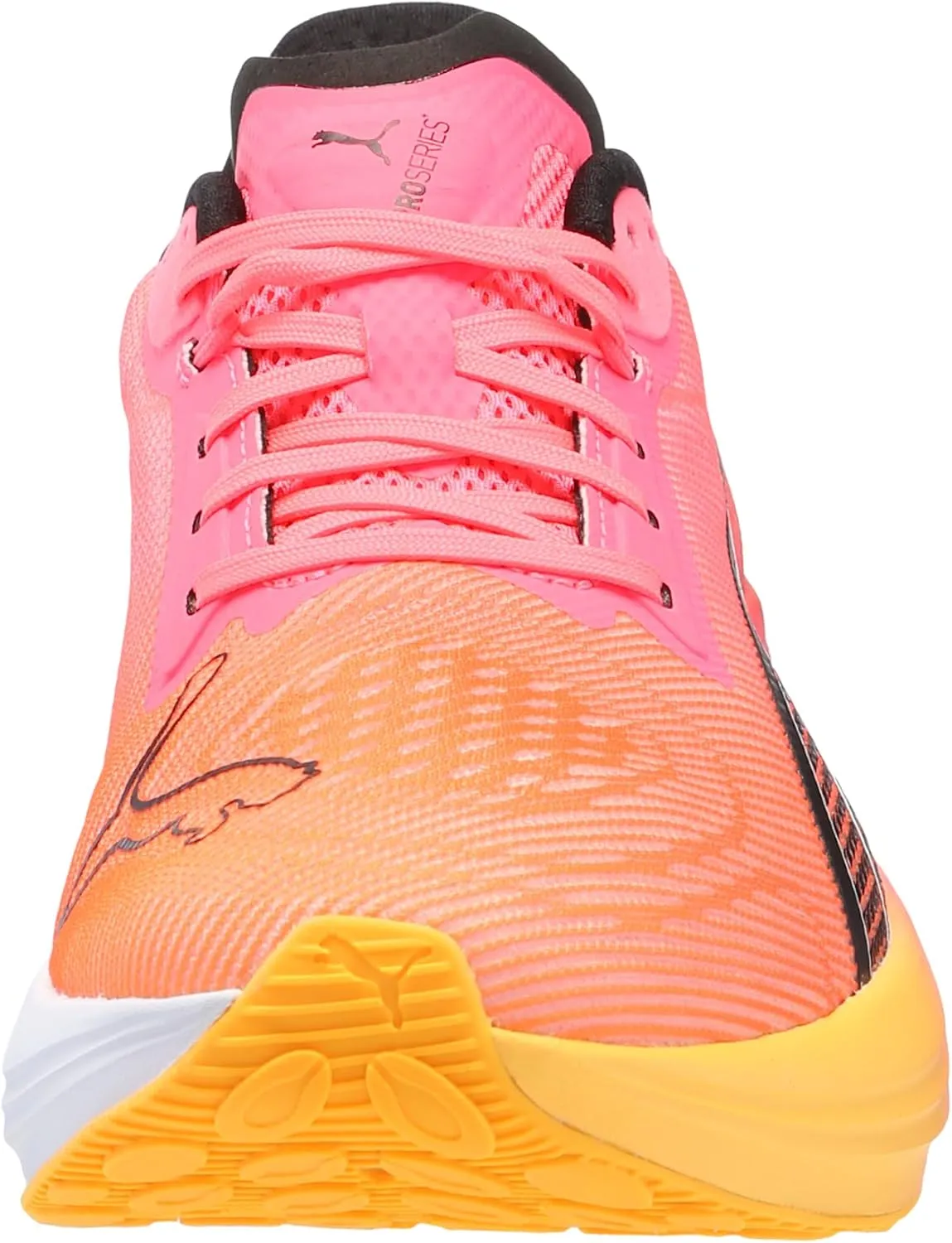 PUMA Women's Darter Pro Running Shoes, Sun Stream-Sunset Glow, 7.5
