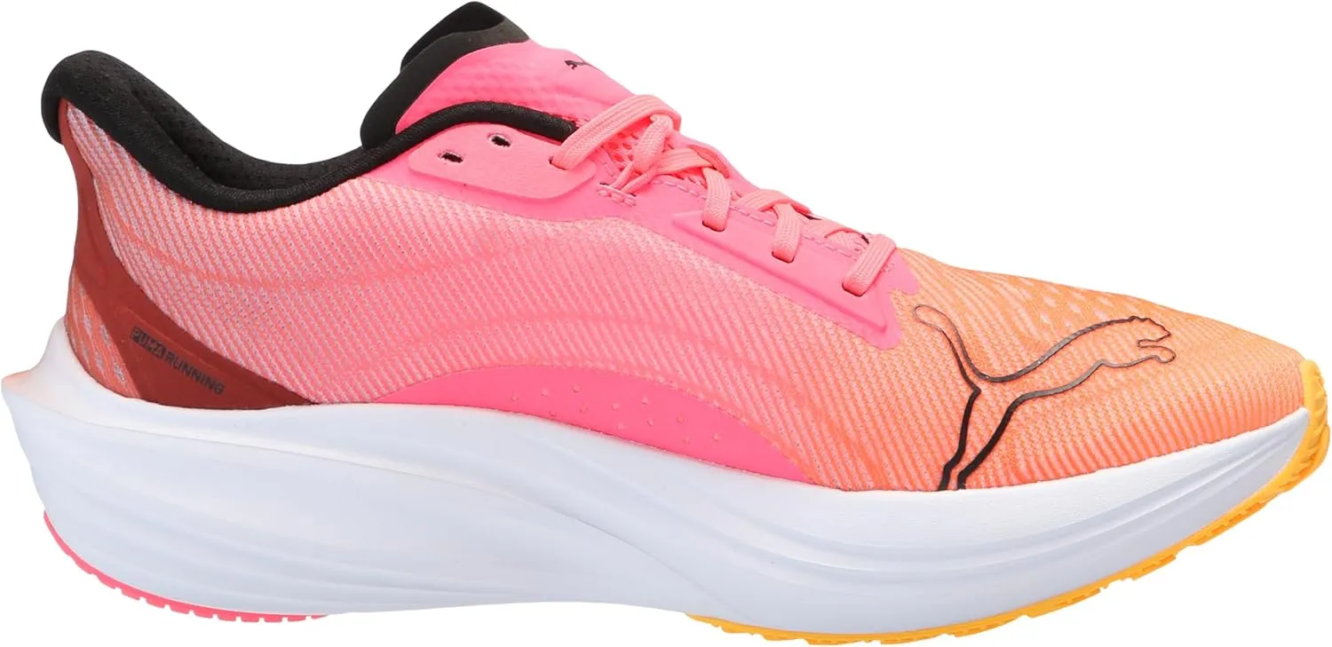 PUMA Women's Darter Pro Running Shoes, Sun Stream-Sunset Glow, 7.5