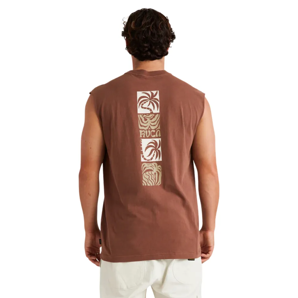 RVCA Fronds Muscle Tee