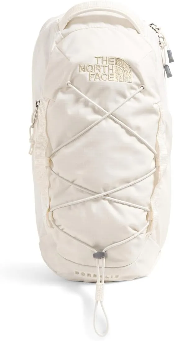 The North Face Borealis Sling Bag, White Dune/Gravel, One Size
