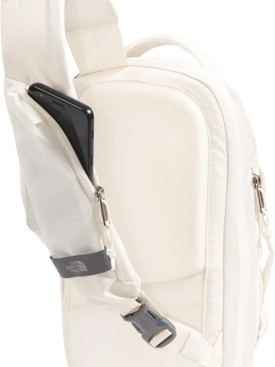 The North Face Borealis Sling Bag, White Dune/Gravel, One Size