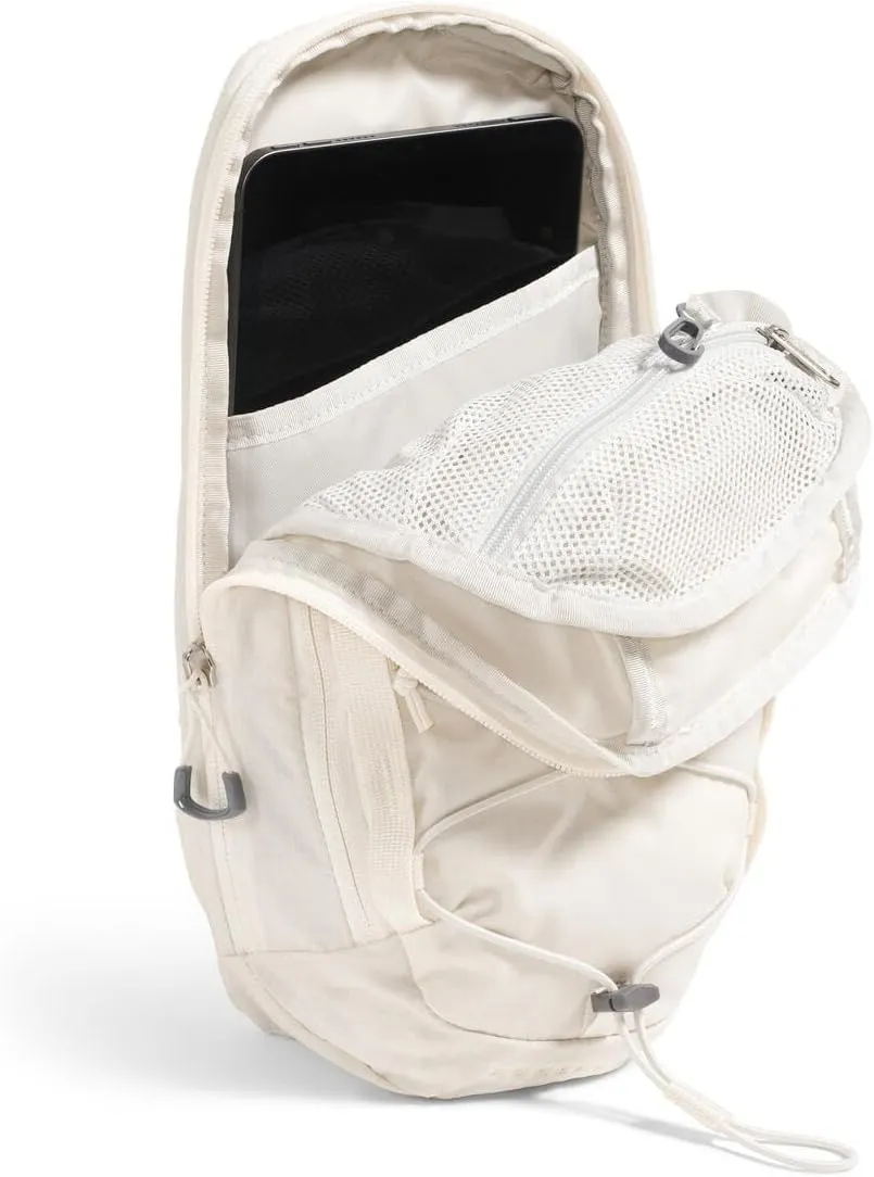 The North Face Borealis Sling Bag, White Dune/Gravel, One Size