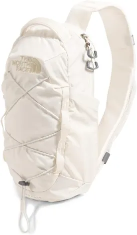 The North Face Borealis Sling Bag, White Dune/Gravel, One Size