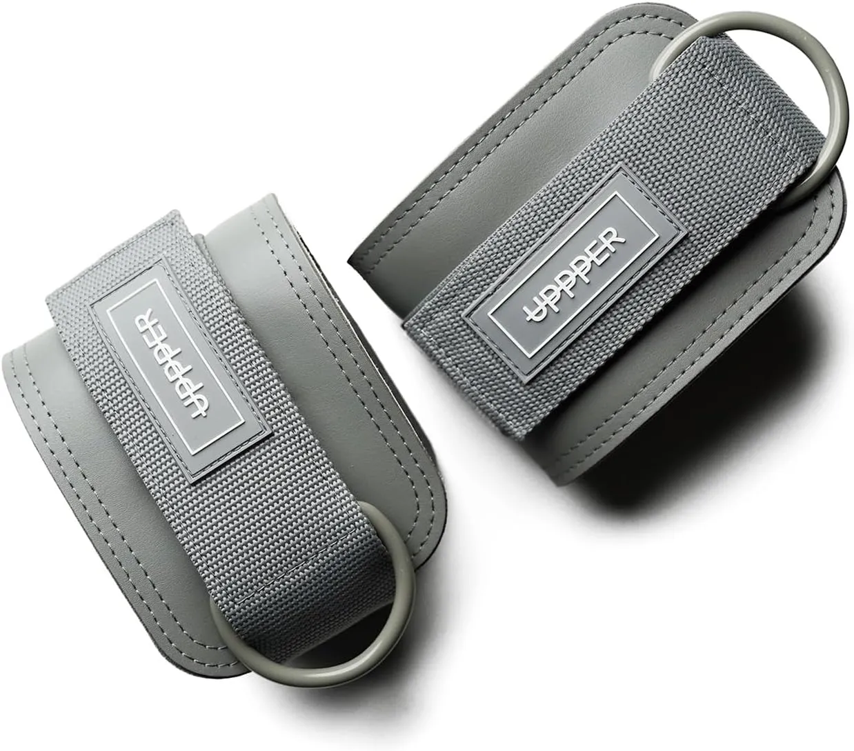 UPPPER Ankle Straps for Cable Machines (Pair)  Double D-Ring, Adjustable, Padded for Comfort  Ideal for Kickbacks, Glute Workouts, and Lower Body Exercises for Women and Men | Premium Fitness Gear