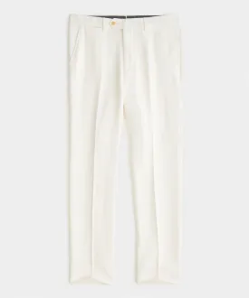 White Broken Herringbone Sutton Trouser